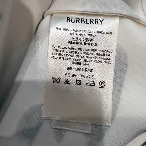 BNWT Authentic Burberry Duck Blouse size US 6 - Picture 7 of 8